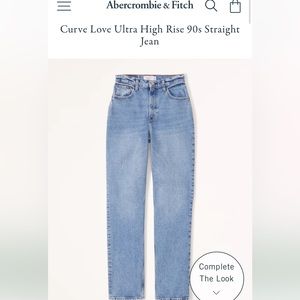 denim jeans curve love 90s